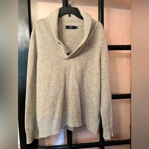 J Crew shawl collar sweater